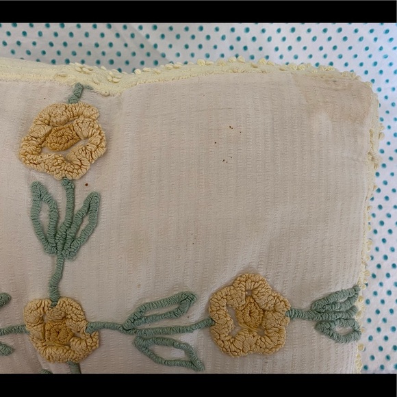 Shabby Chic Accent Pillow - Picture 4 of 5